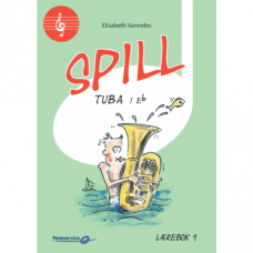 Spill Tuba Eb 1 T.C. (G-nøkkel) - bok - Elisabeth Vannebo